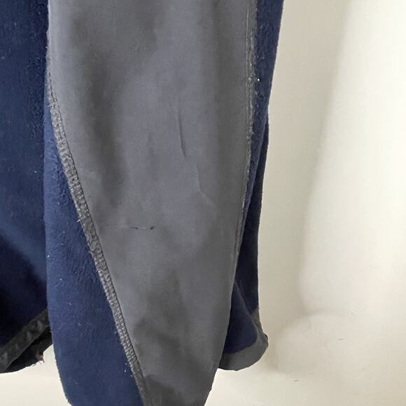 UCONN Huskies Zip Up Fleece Embroidered Jacket Colosseum NCAA Blue Gray Men XL - Picture 9 of 15